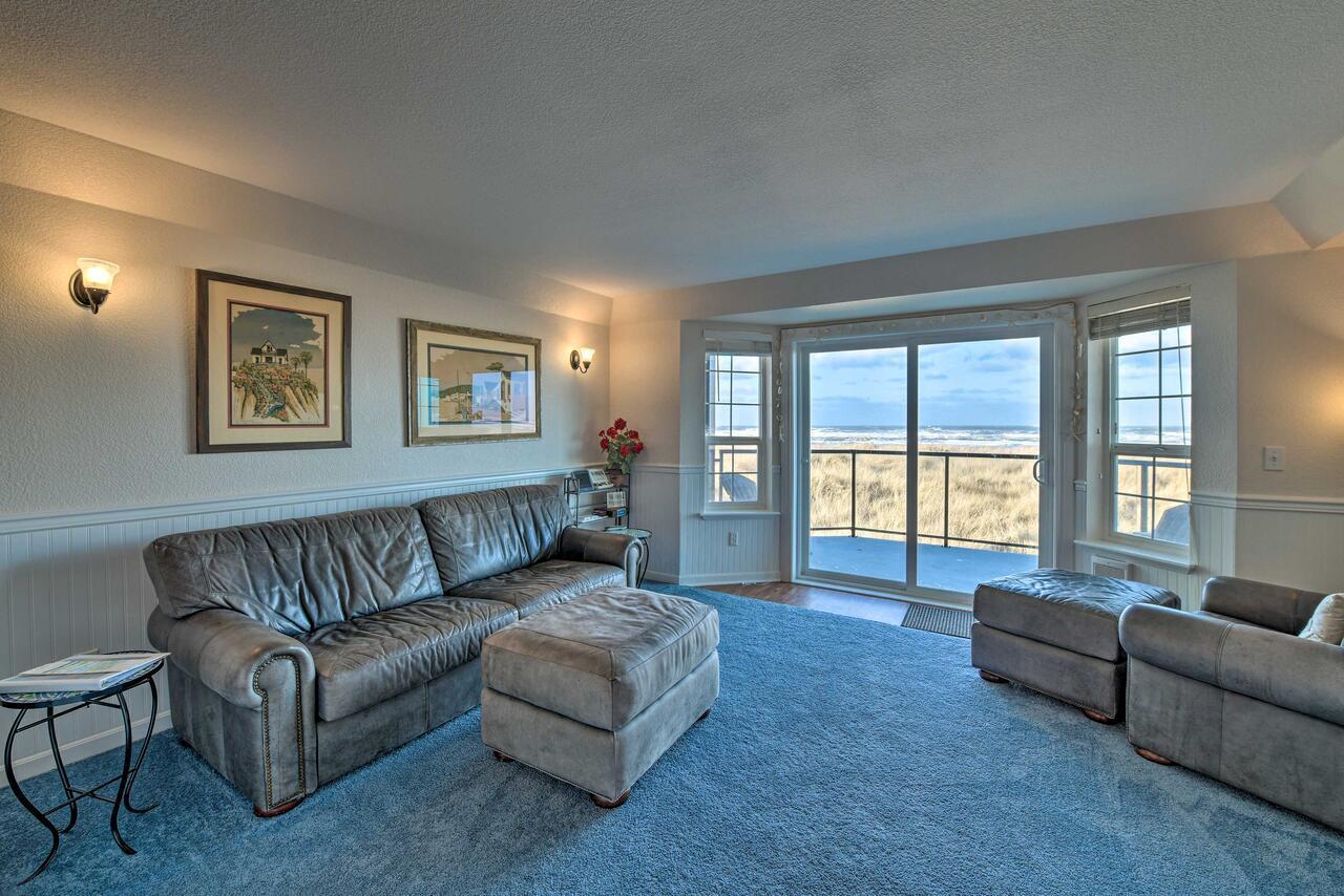 Eagles View Condo In Ocean Shores With 3 Balconies Exterior foto